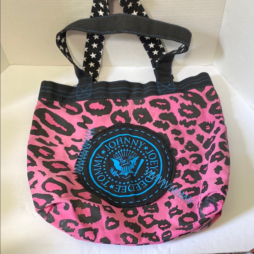 The Ramones Snap Shut Tote Bag
